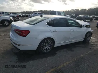 2014 Kia Cadenza Premium with VIN KNALN4D76E5135293, listed as a Copart auction lot 84682504 with 133,267 mi miles and Non Repairable. Bid and sale history available at carsss.com. Image 3.