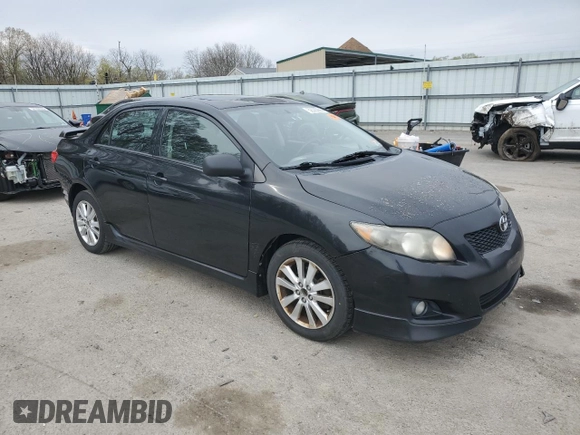 2010 Toyota Corolla with VIN 2T1BU4EE5AC251886, listed as a Copart auction lot 52535295 with 214,074 mi miles and Salvage Title. Bid and sale history available at carsss.com. Image 4.