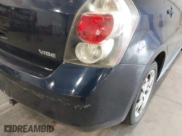 2009 Pontiac Vibe 1SB with VIN 5Y2SP67019Z425037, listed as a IAAI auction lot 42424626 with 209,114 mi miles and . Bid and sale history available at DreamBid. Image 6.