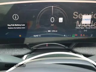 2023 Lucid Air Pure z VIN 50EA1PFA6PA007433, wystawiony jako Copart lot #55066085 z przebiegiem 13 113 mil mil oraz Szkody całkowita. Historia ofert i sprzedaży dostępna na DreamBid. Obrazek 9.