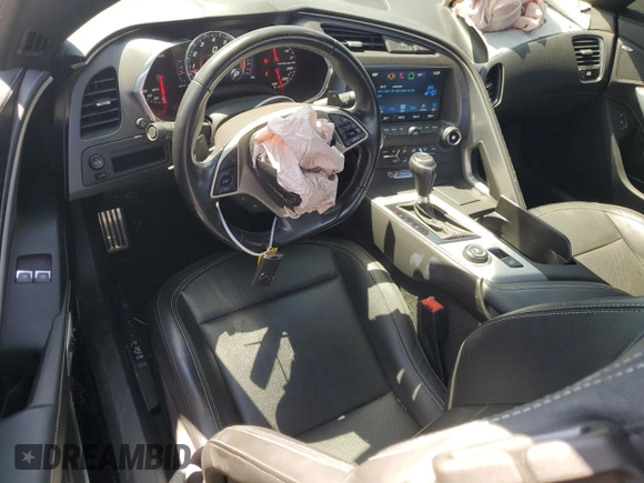 2019 Chevrolet Corvette 1LT with VIN 1G1YB2D73K5121961, listed as a Copart auction lot 67285134 with 48,447 mi miles and Salvage Title. Bid and sale history available at carsss.com. Image 8.