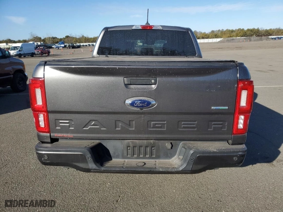 2020 Ford Ranger XL with VIN 1FTER4FH6LLA23169, listed as a Copart auction lot 47068265 with 81,289 mi miles and Salvage Title. Bid and sale history available at carsss.com. Image 6.