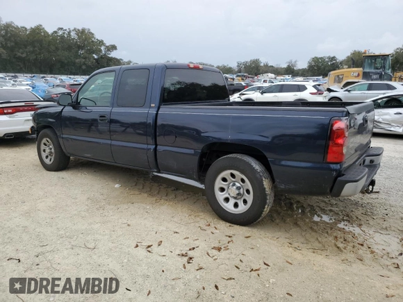 2005 Chevrolet Silverado 1500 LS with VIN 2GCEC19V351362384, listed as a Copart auction lot 45814565 with 78,348 mi miles and Salvage Title. Bid and sale history available at DreamBid. Image 2.