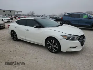 2017 Nissan Maxima SR with VIN 1N4AA6AP5HC445379, listed as a Copart auction lot 86525454 with 175,832 mi miles and Salvage title. Bid and sale history available at DreamBid. Image 4.