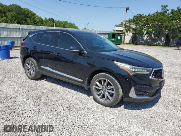 2020 Acura RDX Technology z VIN 5J8TC2H59LL039321, wystawiony jako Copart lot #57843045 z przebiegiem 36 918 mil mil oraz Szkoda całkowita • Salvage title. Historia ofert i sprzedaży dostępna na DreamBid. Obrazek 4.