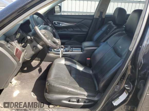 2013 Infiniti M37 with VIN JN1BY1AP7DM511726, listed as a Copart auction lot 68350934 with 181,573 mi miles and Salvage Title. Bid and sale history available at carsss.com. Image 7.