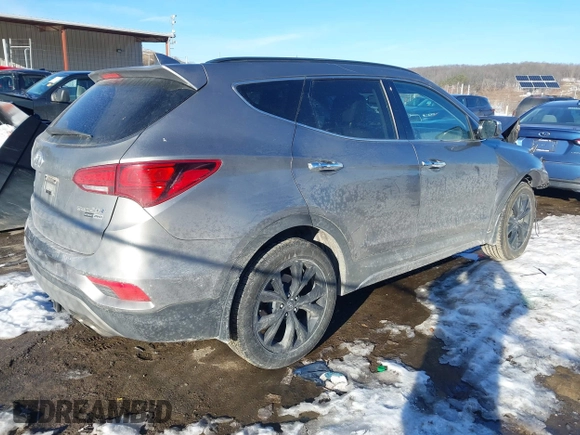 2018 Hyundai Santa Fe Ultimate with VIN 5XYZWDLA2JG570515, listed as a IAAI auction lot 41427397 with 67,135 mi miles and . Bid and sale history available at DreamBid. Image 4.