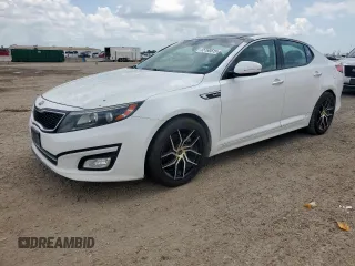 2014 Kia Optima SX Turbo with VIN 5XXGR4A63EG307702, listed as a Copart auction lot 65160515 with 186,926 mi miles and Clean title. Bid and sale history available at DreamBid. Image 1.