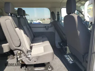 2023 Ford Transit Passenger XL with VIN 1FBAX2YG3PKB27289, listed as a Copart auction lot 55543144 with 8,630 mi miles and Salvage Title. Bid and sale history available at DreamBid. Image 11.