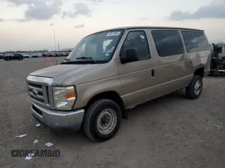 2011 Ford Econoline Passenger XL with VIN 1FBNE3BL4BDA40775, listed as a Copart auction lot 43812945 with Not Provided miles and Salvage Title. Bid and sale history available at carsss.com. Image 1.