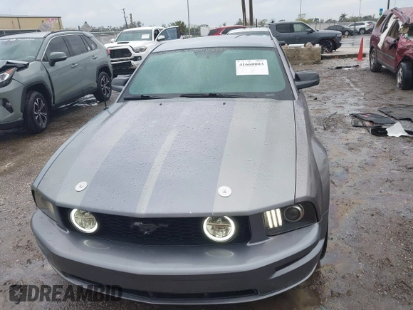 2007 Ford Mustang GT Deluxe with VIN 1ZVFT82H575260357, listed as a IAAI auction lot 41660003 with 192,320 mi miles. Bid and sale history available at carsss.com. Image 11.