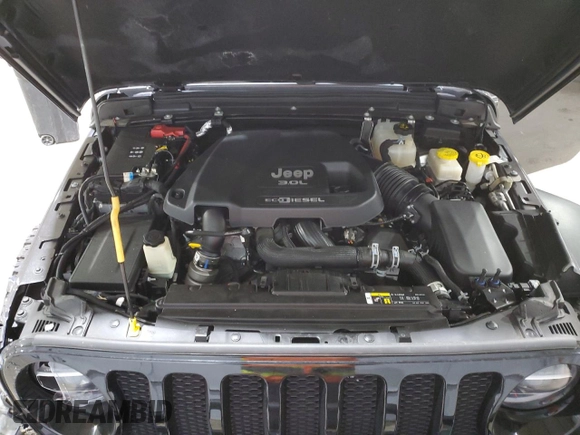 2020 Jeep Wrangler Unlimited Sport with VIN 1C4HJXDM7LW277445, listed as a Copart auction lot 82929714 with 27,570 mi miles and Salvage title. Bid and sale history available at DreamBid. Image 13.