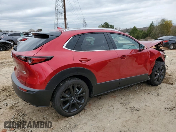 2023 Mazda CX-30 Premium Plus with VIN 3MVDMBEY4PM502466, listed as a Copart auction lot 81229714 with 12,301 mi miles and Salvage title. Bid and sale history available at DreamBid. Image 3.