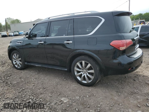 2012 Infiniti QX56 7-passenger z VIN JN8AZ2NE6C9020963, wystawiony jako Copart lot #58392675 z przebiegiem 256 752 mil mil oraz Szkoda całkowita • Salvage title. Historia ofert i sprzedaży dostępna na DreamBid. Obrazek 2.