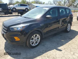 2018 Ford Escape S with VIN 1FMCU0F72JUD50712, listed as a Copart auction lot 52181675 with 61,328 mi miles and Salvage title. Bid and sale history available at DreamBid. Image 1.