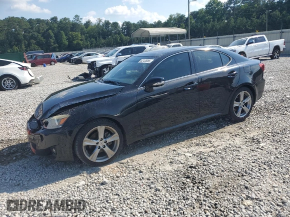2012 Lexus IS 250 z VIN JTHBF5C27C5159105, wystawiony jako Copart lot #62128085 z przebiegiem 123 677 mil mil oraz Szkoda całkowita • Salvage title. Historia ofert i sprzedaży dostępna na DreamBid. Obrazek 1.