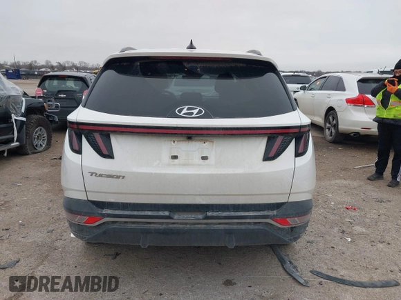 2023 Hyundai Tucson SEL with VIN 5NMJB3AE3PH179722, listed as a IAAI auction lot 41695398 with 54,285 mi miles and . Bid and sale history available at carsss.com. Image 16.