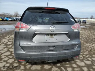 2016 Nissan Rogue SV with VIN JN8AT2MV1GW143824, listed as a Copart auction lot 46431685 with 93,040 mi miles and Salvage Title. Bid and sale history available at carsss.com. Image 6.