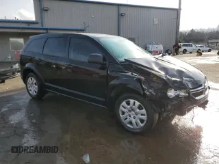 2014 Dodge Journey SE with VIN 3C4PDCAB5ET160003, listed as a Copart auction lot 88977325 with 144,305 mi miles and Salvage Title. Bid and sale history available at carsss.com. Image 4.