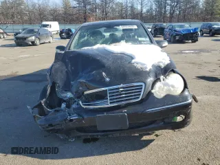 2004 Mercedes-Benz C 320 with VIN WDBRF64JX4F457945, listed as a Copart auction lot 88925605 with Not Provided miles and Salvage Title. Bid and sale history available at DreamBid. Image 5.