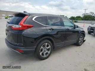 2018 Honda CR-V EX with VIN 2HKRW1H54JH511985, listed as a Copart auction lot 53508165 with 48,601 mi miles and Salvage Title. Bid and sale history available at carsss.com. Image 3.