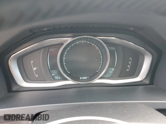 2015 Volvo S60 T5 Premier with VIN YV1612TB8F1302889, listed as a Copart auction lot 52583955 with 91,389 mi miles and Salvage Title. Bid and sale history available at carsss.com. Image 9.