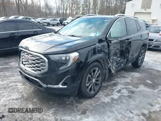 2020 GMC Terrain Denali z VIN 3GKALXEX8LL286993, wystawiony jako IAAI lot #41628429 z przebiegiem 47 766 mil mil oraz . Historia ofert i sprzedaży dostępna na DreamBid. Obrazek 2.