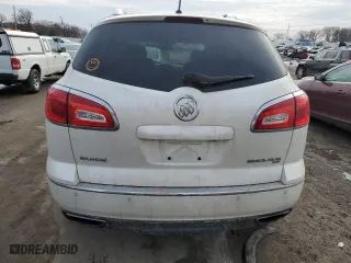 2015 Buick Enclave Leather with VIN 5GAKVBKD8FJ243534, listed as a Copart auction lot 46505335 with 109,883 mi miles and Salvage Title. Bid and sale history available at carsss.com. Image 6.
