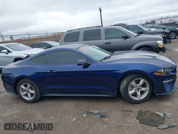 2019 Ford Mustang EcoBoost with VIN 1FA6P8TH8K5185349, listed as a IAAI auction lot 41554974 with 30,023 mi miles and . Bid and sale history available at carsss.com. Image 13.