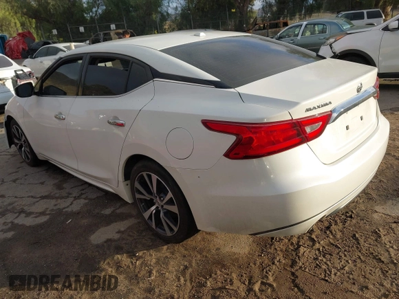 2017 Nissan Maxima SV with VIN 1N4AA6AP1HC368591, listed as a IAAI auction lot 41521808 with 154,214 mi miles and . Bid and sale history available at DreamBid. Image 3.