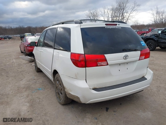 2004 Toyota Sienna LE with VIN 5TDBA23C14S022101, listed as a IAAI auction lot 41879798 with 99,964 mi miles. Bid and sale history available at carsss.com. Image 3.