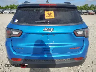 2022 Jeep Compass Trailhawk with VIN 3C4NJDDB6NT162831, listed as a Copart auction lot 66130235 with 34,762 mi miles and Salvage title. Bid and sale history available at DreamBid. Image 6.