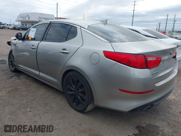 2015 Kia Optima LX with VIN 5XXGM4A70FG443696, listed as a IAAI auction lot 41962823 with 191,533 mi miles. Bid and sale history available at carsss.com. Image 3.