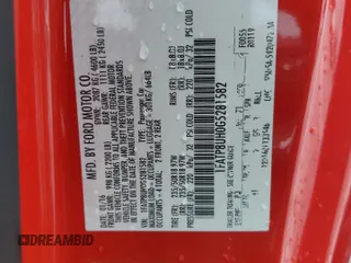 2016 Ford Mustang EcoBoost Premium with VIN 1FATP8UH0G5281582, listed as a Copart auction lot 56775015 with 134,091 mi miles and Salvage title. Bid and sale history available at DreamBid. Image 12.