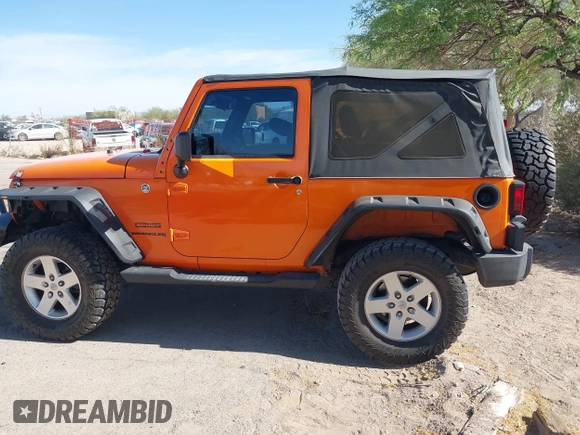 2012 Jeep Wrangler Sport with VIN 1C4AJWAG1CL178406, listed as a IAAI auction lot 42300522 with 110,767 mi miles and . Bid and sale history available at DreamBid. Image 14.