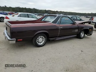 1987 Chevrolet El Camino z VIN 3GCCW80H5HS913373, wystawiony jako Copart lot #77822994 z przebiegiem 89 040 mil mil oraz Szkoda całkowita • Salvage title. Historia ofert i sprzedaży dostępna na DreamBid. Obrazek 3.