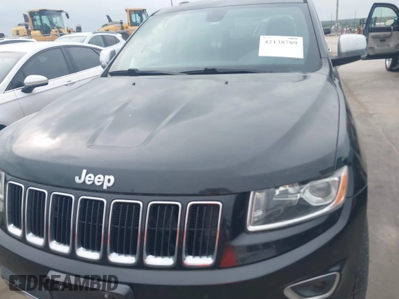 2015 Jeep Grand Cherokee Limited with VIN 1C4RJEBG6FC727730, listed as a IAAI auction lot 42138789 with 168,728 mi miles. Bid and sale history available at carsss.com. Image 6.