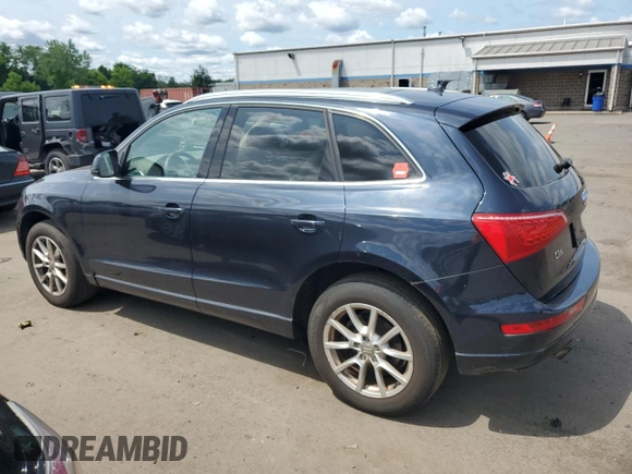 2012 Audi Q5 Premium with VIN WA1CFAFP9CA024974, listed as a Copart auction lot 58266445 with 119,749 mi miles and Salvage title. Bid and sale history available at DreamBid. Image 2.