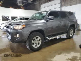 2016 Toyota 4Runner Limited with VIN JTEBU5JR5G5348246, listed as a Copart auction lot 65498125 with 176,872 mi miles and Salvage title. Bid and sale history available at DreamBid. Image 1.