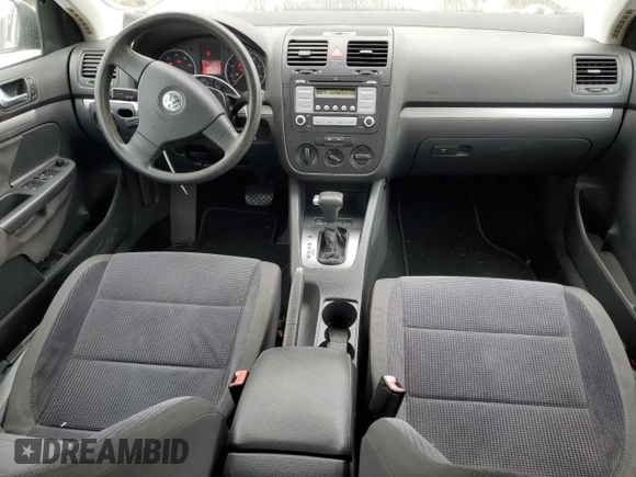 2007 Volkswagen Jetta 2.5 with VIN 3VWPG71K27M089576, listed as a Copart auction lot 47395725 with 104,925 mi miles and Salvage title. Bid and sale history available at DreamBid. Image 8.