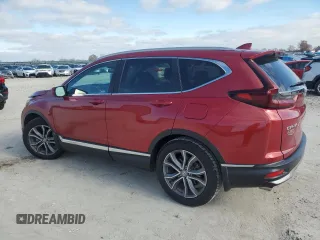 2020 Honda CR-V Touring with VIN 2HKRW1H97LH402586, listed as a Copart auction lot 83325814 with 61,232 mi miles and Salvage Title. Bid and sale history available at carsss.com. Image 2.