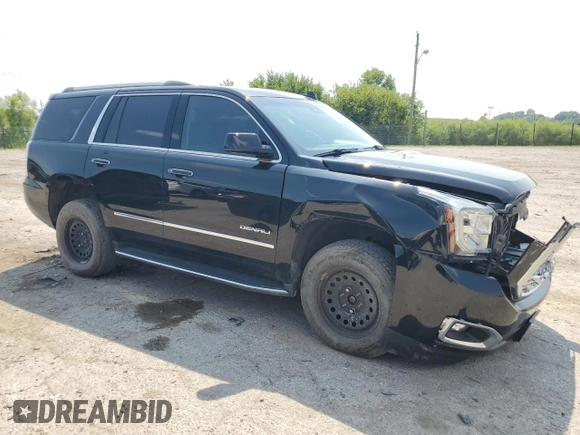2018 GMC Yukon Denali with VIN 1GKS2CKJ0JR286833, listed as a Copart auction lot 65722294 with 103,798 mi miles and Salvage Title. Bid and sale history available at carsss.com. Image 4.