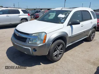 2005 Chevrolet Equinox LT with VIN 2CNDL63F956162618, listed as a IAAI auction lot 41999585 with 91,823 mi miles. Bid and sale history available at carsss.com. Image 2.