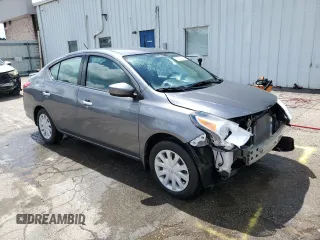 2017 Nissan Versa SV with VIN 3N1CN7AP5HL868242, listed as a Copart auction lot 60839025 with 39,965 mi miles and Salvage title. Bid and sale history available at DreamBid. Image 4.
