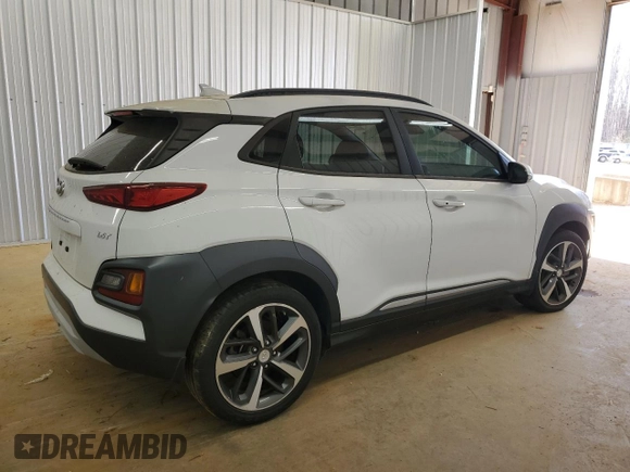 2020 Hyundai Kona Limited with VIN KM8K33A58LU449639, listed as a Copart auction lot 50027475 with 50,775 mi miles and Clean Title. Bid and sale history available at carsss.com. Image 3.