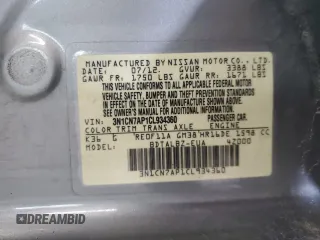 2012 Nissan Versa SV с VIN 3N1CN7AP1CL934360, выставлен на аукционе Copart как лот 60759455 с пробегом 186 716 миль миль и Чистый • Clean title. История ставок и продаж доступна на DreamBid. Изображение 12.