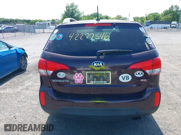 2015 Kia Sorento LX z VIN 5XYKTCA60FG638823, wystawiony jako IAAI lot #42277546 z przebiegiem 147 444 mil mil oraz . Historia ofert i sprzedaży dostępna na DreamBid. Obrazek 16.