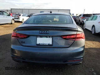 2023 Audi A5 Sportback S line Premium Plus with VIN WAUFACF56PA016751, listed as a Copart auction lot 62872503 with 1,353 mi miles. Bid and sale history available at carsss.com. Image 6.