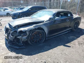 2014 Bentley Continental GT with VIN SCBGH3ZA2EC096873, listed as a IAAI auction lot 36889288 with Not Provided miles and . Bid and sale history available at DreamBid. Image 2.