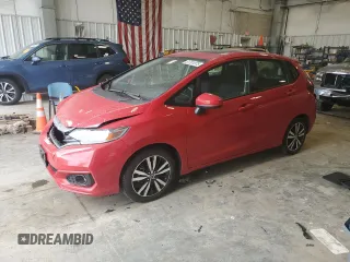 2020 Honda Fit EX with VIN 3HGGK5H89LM729973, listed as a Copart auction lot 51701975 with 49,945 mi miles and Salvage Title. Bid and sale history available at carsss.com. Image 1.